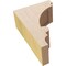 Ekena Millwork 3"W x 6"D x 9"H Classic Diane Rough Cedar Woodgrain TimberThane Corbel, Primed Tan CORUR03X06X09DIARCPR - alternate 3